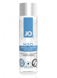 Охлаждающий лубрикант на водной основе JO Personal Lubricant H2O COOLING - 120 мл. - System JO - купить с доставкой в Иркутске