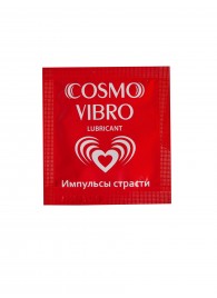Пробник женского стимулирующего лубриканта на силиконовой основе Cosmo Vibro - 3 гр. - Биоритм - купить с доставкой в Иркутске