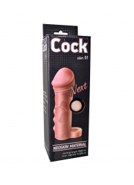 Фаллоудлинитель с кольцом COCK size M - 15 см. - LOVETOY (А-Полимер) - в Иркутске купить с доставкой