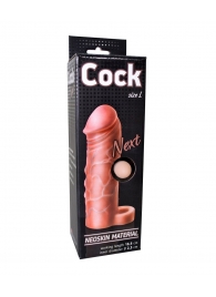 Фаллоудлинитель с кольцом COCK size L - 16,5 см. - LOVETOY (А-Полимер) - в Иркутске купить с доставкой