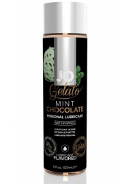 Лубрикант с ароматом мятного шоколада JO GELATO MINT CHOCOLATE - 120 мл. - System JO - купить с доставкой в Иркутске