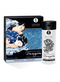 Интимный мужской крем SHUNGA DRAGON SENSITIVE - 60 мл. - Shunga - купить с доставкой в Иркутске