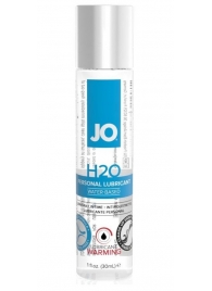 Возбуждающий лубрикант на водной основе JO Personal Lubricant H2O Warming - 30 мл. - System JO - купить с доставкой в Иркутске