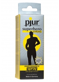 Спрей-пролонгатор длительного действия pjur SUPERHERO Strong Spray - 20 мл. - Pjur - купить с доставкой в Иркутске