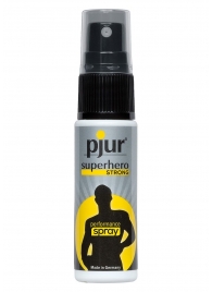 Спрей-пролонгатор длительного действия pjur SUPERHERO Strong Spray - 20 мл. - Pjur - купить с доставкой в Иркутске