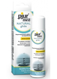 Нейтральный лубрикант на водной основе pjur MED Natural glide - 100 мл. - Pjur - купить с доставкой в Иркутске