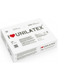 Ультратонкие презервативы Unilatex Ultra Thin - 144 шт. - Unilatex - купить с доставкой в Иркутске