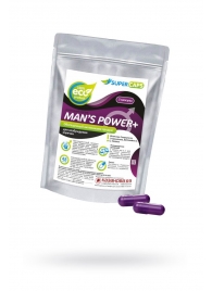 Капсулы для мужчин Man s Power+ с гранулированным семенем - 2 капсулы (0,35 гр.) - SuperCaps - купить с доставкой в Иркутске