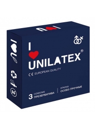 Ультрапрочные презервативы Unilatex Extra Strong - 3 шт. - Unilatex - купить с доставкой в Иркутске