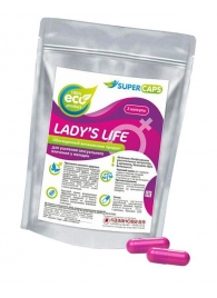 Возбуждающие капсулы Ladys Life - 2 капсулы (0,35 гр.) - SuperCaps - купить с доставкой в Иркутске