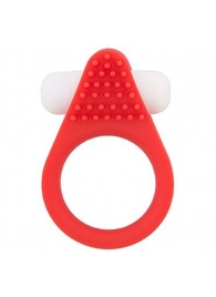 Красное эрекционное кольцо LIT-UP SILICONE STIMU RING 1 RED - Dream Toys - в Иркутске купить с доставкой