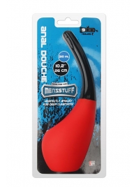 Анальный душ MENZSTUFF 310ML ANAL DOUCHE RED/BLACK - Dream Toys - купить с доставкой в Иркутске