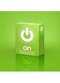 Цветные ароматизированные презервативы ON) Fruit   Color - 3 шт. - ON) - купить с доставкой в Иркутске