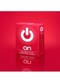 Супертонкие презервативы ON) Super Thin - 3 шт. - ON) - купить с доставкой в Иркутске