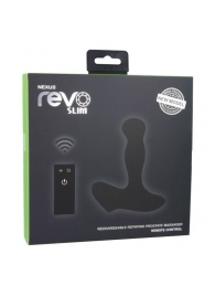 Чёрный перезаряжаемый массажёр предстательной железы NEXUS Revo Slim - Nexus Range - в Иркутске купить с доставкой