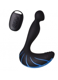 Чёрно-синий массажер простаты Erotist Third - Erotist Adult Toys - в Иркутске купить с доставкой