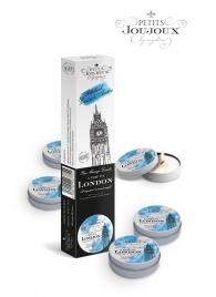 Набор из 5 свечей Petits Joujoux London с ароматом ревеня, амбры и чёрной смородины - MyStim - купить с доставкой в Иркутске