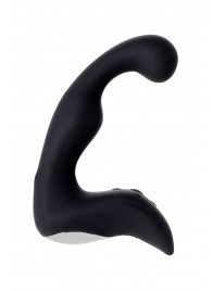 Чёрный изогнутый вибростимулятор простаты Erotist - Erotist Adult Toys - в Иркутске купить с доставкой