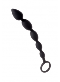 Черная анальная цепочка A-toys - 27,6 см. - A-toys в Иркутске Черная анальная цепочка A-toys - 27,6 см. - A-toys