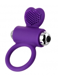 Фиолетовое виброкольцо с ресничками JOS PERY - JOS - в Иркутске купить с доставкой