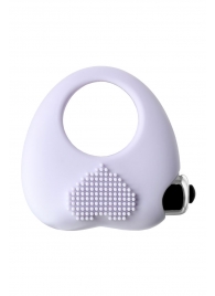 Белое виброкольцо для продления полового акта JOS MOYS - JOS - в Иркутске купить с доставкой