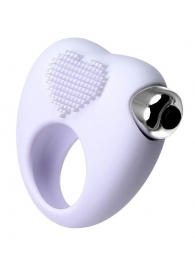 Белое виброкольцо для продления полового акта JOS MOYS - JOS - в Иркутске купить с доставкой
