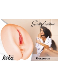 Мастурбатор с 2 тоннелями Satisfaction Gorgeous - Lola Games - в Иркутске купить с доставкой