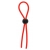 Красное эрекционное лассо с одной бусиной-утяжкой STRETCHY THIN LASSO - Dream Toys - в Иркутске купить с доставкой
