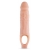 Телесный реалистичный фаллоудлинитель 9 Inch Silicone Cock Sheath Penis Extender - 22,86 см. - Blush Novelties - в Иркутске купить с доставкой