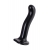 Черный стимулятор для пар P G-Spot Dildo Size L - 19 см. - Strap-on-me - в Иркутске купить с доставкой