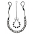 Интимные украшения с бусинами NIPPLE   CLIT JEWELRY - Pipedream - купить с доставкой в Иркутске