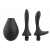Черный анальный душ Nexus Anal Douche Set с 2 сменными насадками - Nexus Range - купить с доставкой в Иркутске
