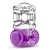 Фиолетовое эрекционное виброкольцо One Night Stand Vibrating C-Ring - Blush Novelties - в Иркутске купить с доставкой