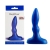 Синий анальный стимулятор Beginners p-spot massager - 11 см. - Lola Games - в Иркутске купить с доставкой