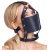 Черный намордник с кляпом-шаром Head Harness With A Gag - Orion - купить с доставкой в Иркутске