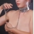Серебристый ошейник из искусственной кожи - Sitabella - купить с доставкой в Иркутске