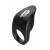 Черное эрекционное виброкольцо Vibro Lust Ring - MALESATION - в Иркутске купить с доставкой