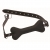 Черный кляп в форме косточки Hound Adjustable Dog Bone Gag - XR Brands - купить с доставкой в Иркутске