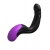 Черно-фиолетовый вибромассажёр простаты Hyper-Pulse P-Spot Massager - Pipedream - в Иркутске купить с доставкой