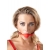Силиконовый кляп-шар на чёрных ремешках Red Gag silicone - Orion - купить с доставкой в Иркутске