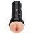 Телесный мастурбатор-вагина в черной колбе Super Luscious Lips XXL - Pipedream - в Иркутске купить с доставкой