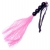Розовая силиконовая плеть - 35,5 см. - Boys of Toys - купить с доставкой в Иркутске