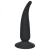 Чёрная анальная пробка P-spot Teazer Black - 12,2 см. - Lola Games - в Иркутске купить с доставкой