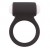Чёрное эрекционное виброкольцо LIT-UP SILICONE STIMU RING 3 BLACK - Dream Toys - в Иркутске купить с доставкой