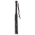 Чёрная мини-плеть из резины Rubber Mini Whip - 22 см. - Blush Novelties - купить с доставкой в Иркутске