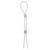 Прозрачное эрекционное кольцо-лассо SILICONE LASSO COCK RING DUAL BEADS - NMC - в Иркутске купить с доставкой
