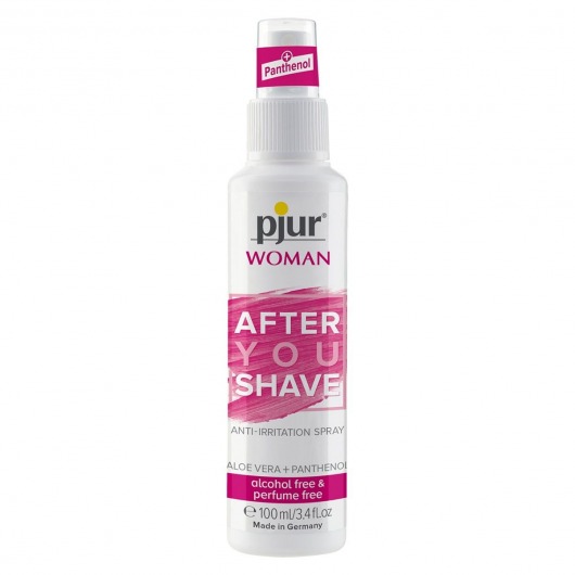 Спрей после бритья pjur WOMAN After You Shave Spray - 100 мл. - Pjur - купить с доставкой в Иркутске