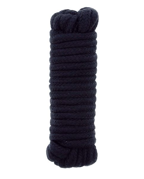 Чёрная веревка для связывания BONDX LOVE ROPE - 5 м. - Dream Toys - купить с доставкой в Иркутске