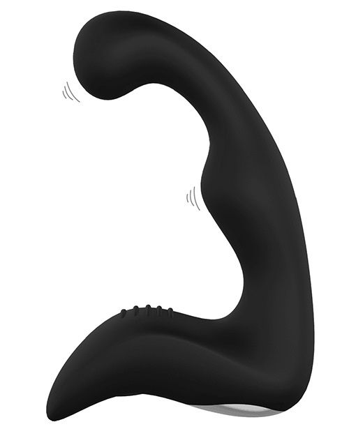 Чёрный перезаряжаемый массажёр простаты BOOTY PLEASER - Dream Toys - в Иркутске купить с доставкой
