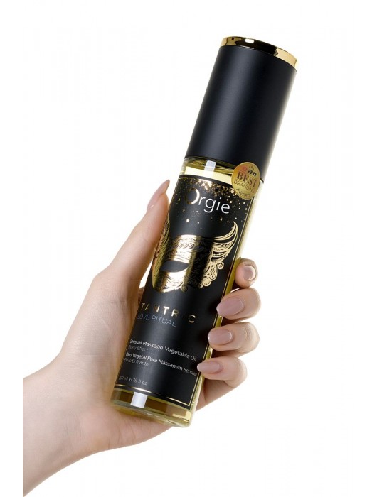 Растительное массажное масло Orgie Tantric Love Ritual - 200 мл. - ORGIE - купить с доставкой в Иркутске